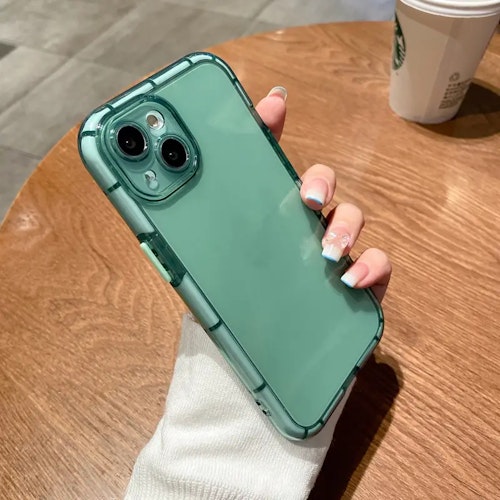 Night Light Luminous Silicone Soft Case For IPhone 14 Plus 13 12 11 Pro Max 14Pro 13Pro 14Plus IPhone14 I14 Back Cover (Color: Green)