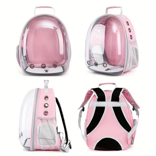 Travel In Style With Your Pet: Pet Backpack Carrier For Dog & Cat - Space Capsule Design For Outdoor Adventures!