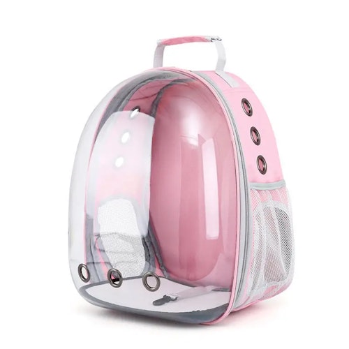 Travel In Style With Your Pet: Pet Backpack Carrier For Dog & Cat - Space Capsule Design For Outdoor Adventures!