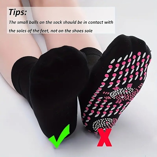 Winter Foot Massage Socks For Women - Comfortable, Warm, And Massaging Winter Socks