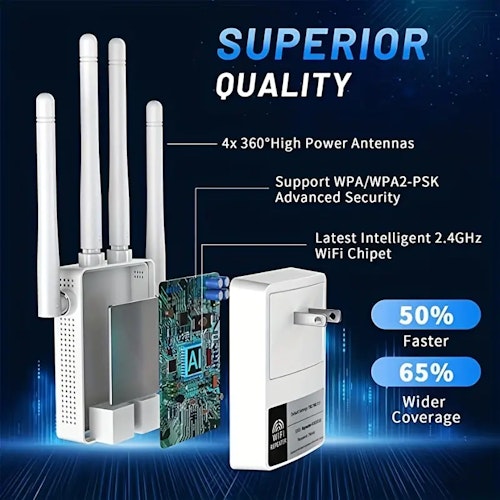 Boost Your Home WiFi Signal With The King Router Extender Repeater