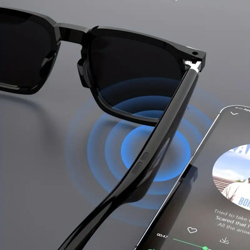 Smart Glasses Wireless Headphones BT 5.0 Sunglasses for Outdoor Sports BT Calling Music Anti-blue Light Smart Glasses