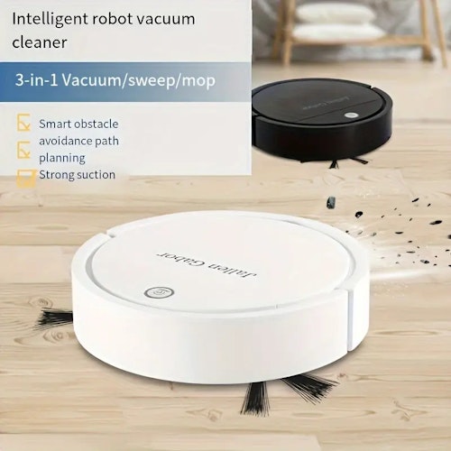Smart Sweeper Household Cleaning Machine Smart Spray Humidification Charging Lazy Vacuum Cleaner Ground (Not For Carpet And Oily Ground And Too Smooth Tiles And Ground With Water) Lightweight Christmas/Halloween Gift/Decoration