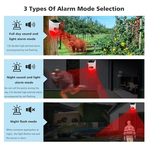 Secure Your Home & Property with this Solar-Powered Siren & Motion-Sensing Alarm!