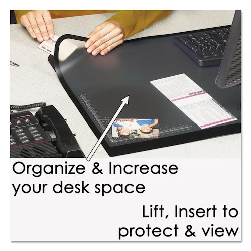 Artistic Products Logo Pad™ Desktop Organizer Plastic Desk Pad