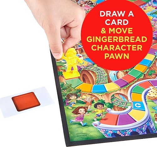 Hasbro Gaming Candy Land: Kingdom of Sweet Adventures Kids Board Game, Preschool Games for 2-4 Players, Kids Board Games, Preschool Games, Ages 3 and Up