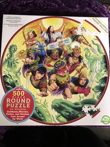 Goddess and heroines puzzle